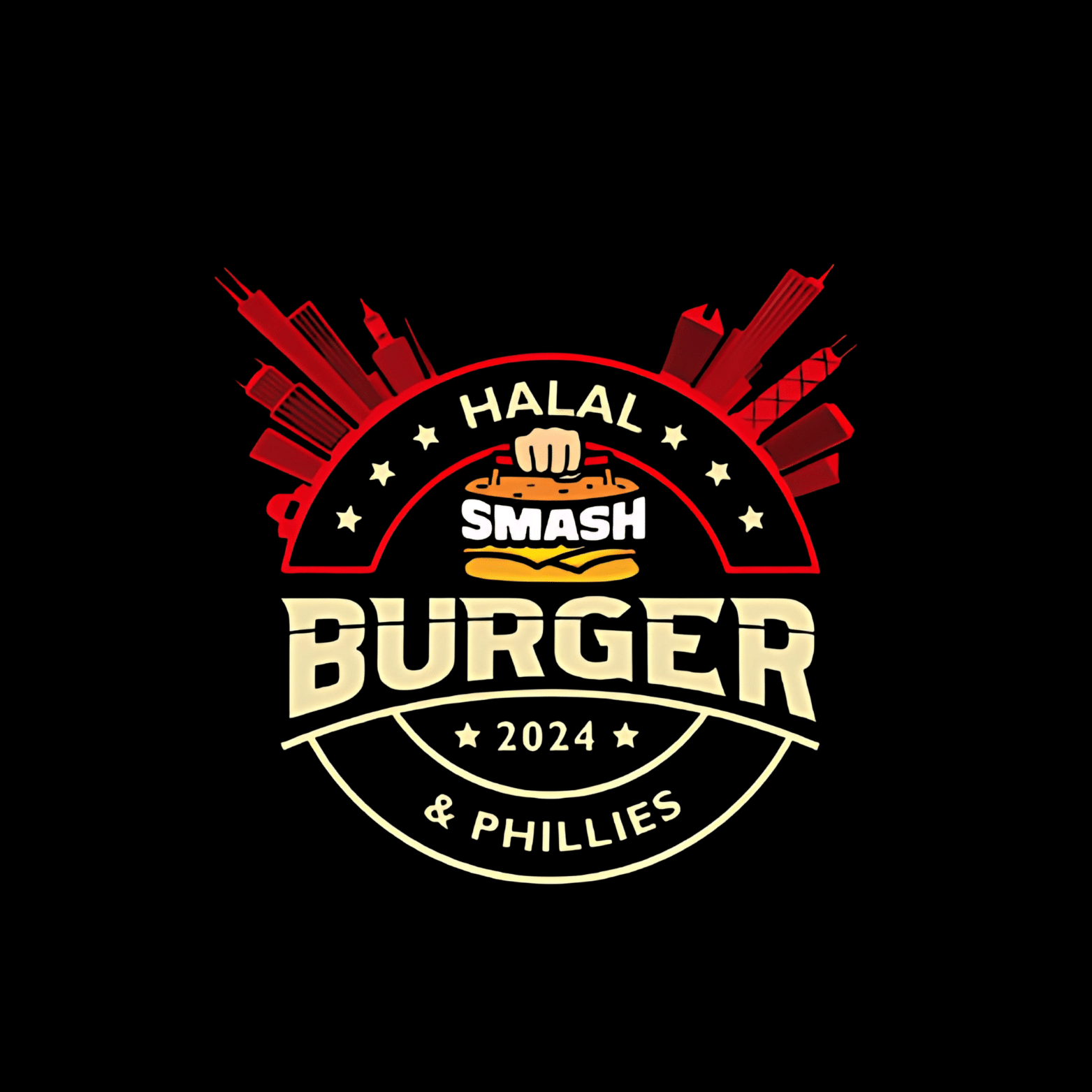 Halal Smash Burger and phillies Logo