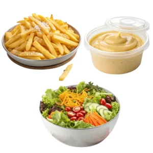 Sides & Add-Ons | Fries, Salad & Sauces
